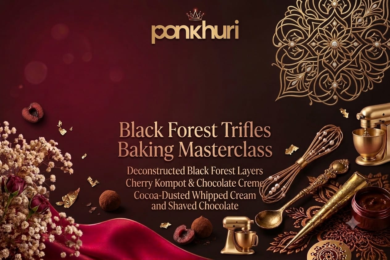 Black Forest trifles: Baking Masterclass